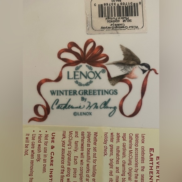 Lenox Winter Greetings cookie jar - Picture 11 of 14